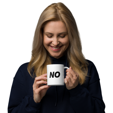 "NO" Mug