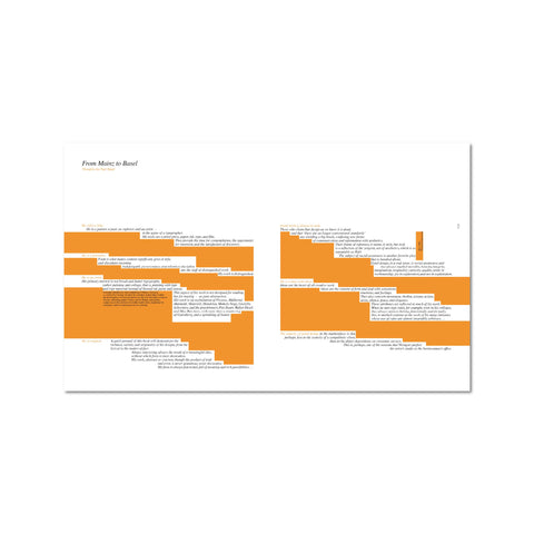 Typography: My Way to Typography / Wege zur Typographie
